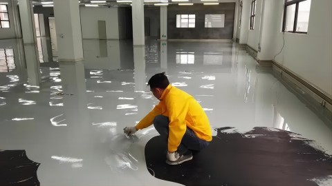 潮州防腐防静电地坪,防腐防静电自流平地坪